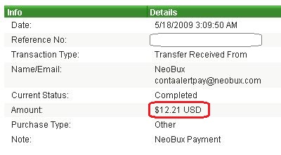 Pay: NeoBux